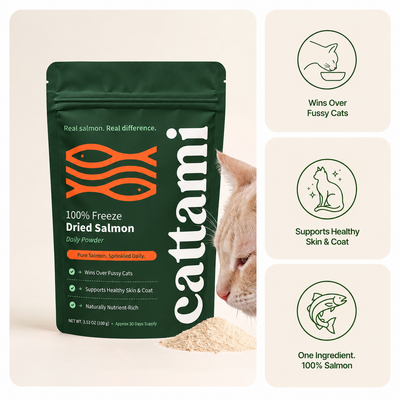 100% Freeze Dried Salmon Powder